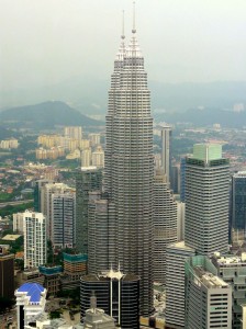 Petronas Towers von KL Tower