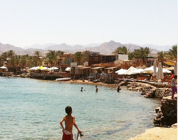 Die Bucht in Dahab 