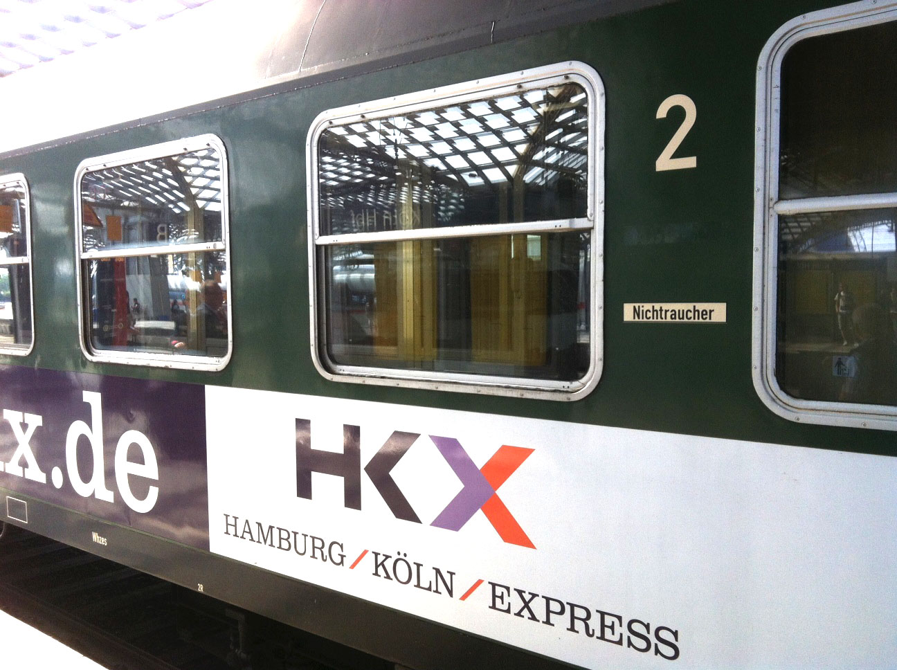 HKX Hamburg Koeln Express außen