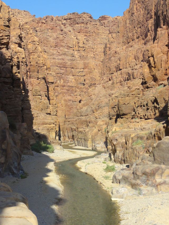 Canyon in Wadi Mujib