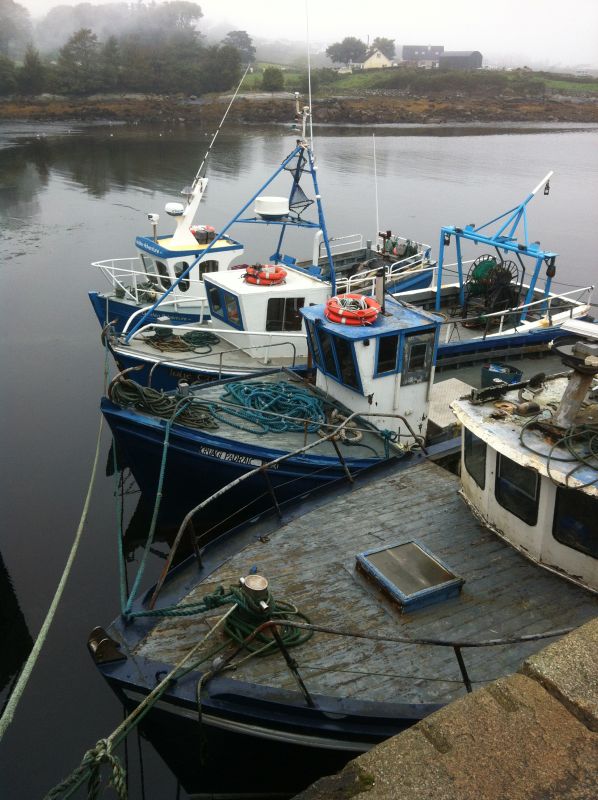 Irland Fischerboote