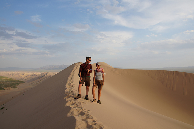 In der Wüste Gobi