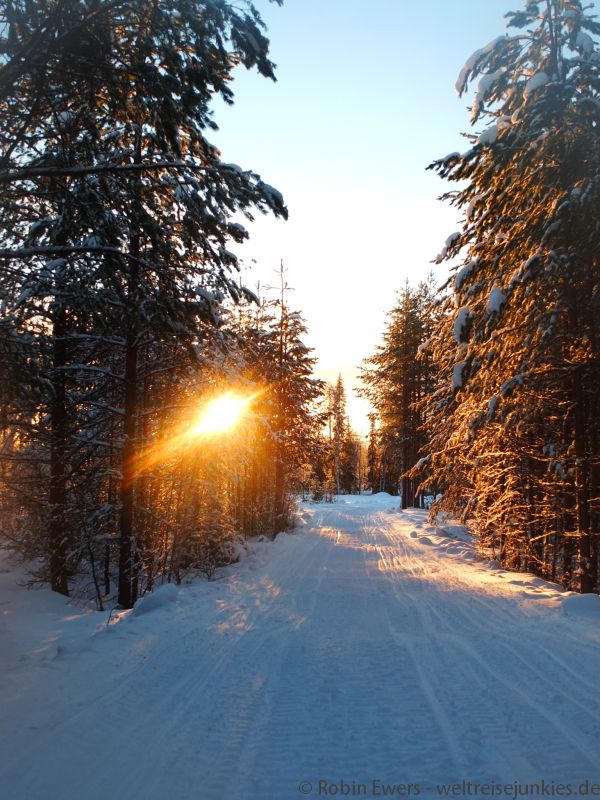 Schneemobil Lappland 06